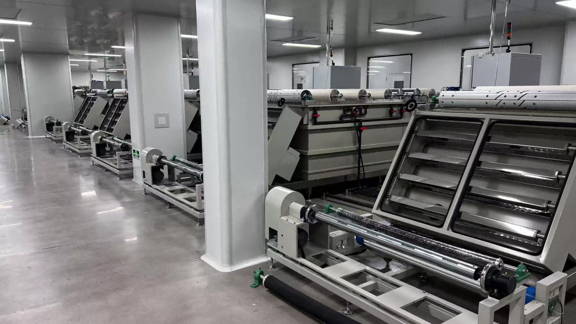 Plastic plating production line