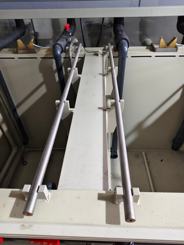 Fully automatic chemical nickel production line