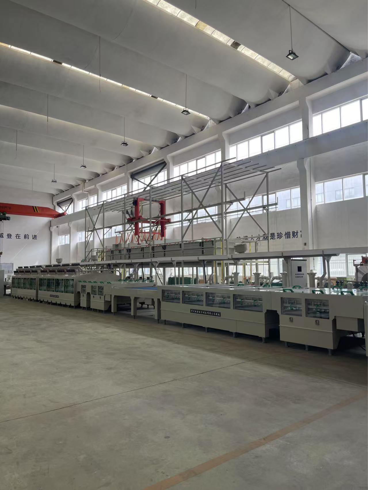 大型电梯装饰板蚀刻生产线