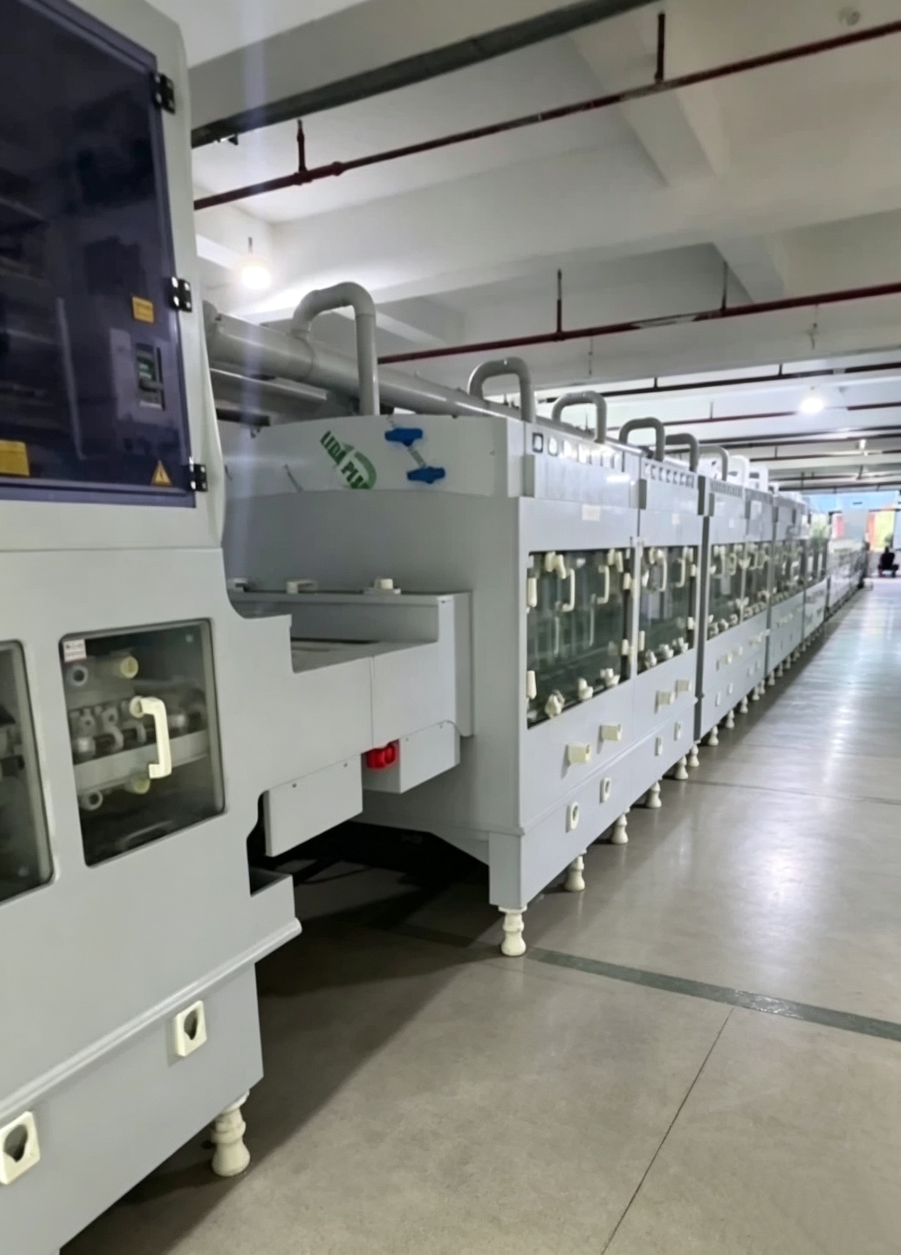 Stainless steel stencil etching production line