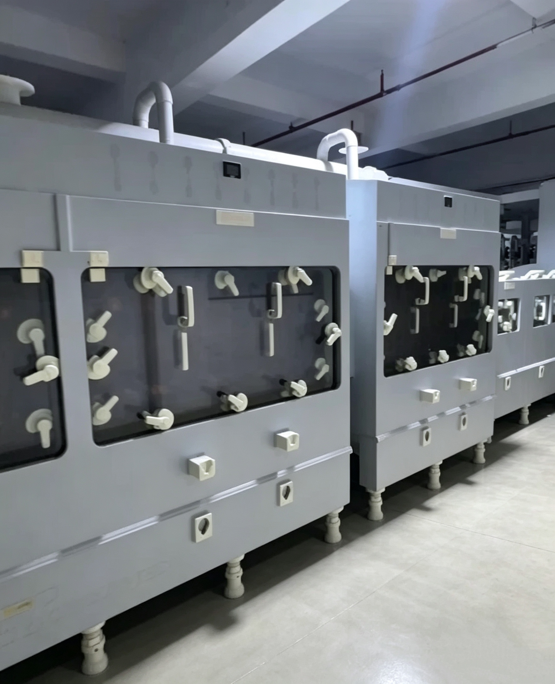 Stainless steel stencil etching production line