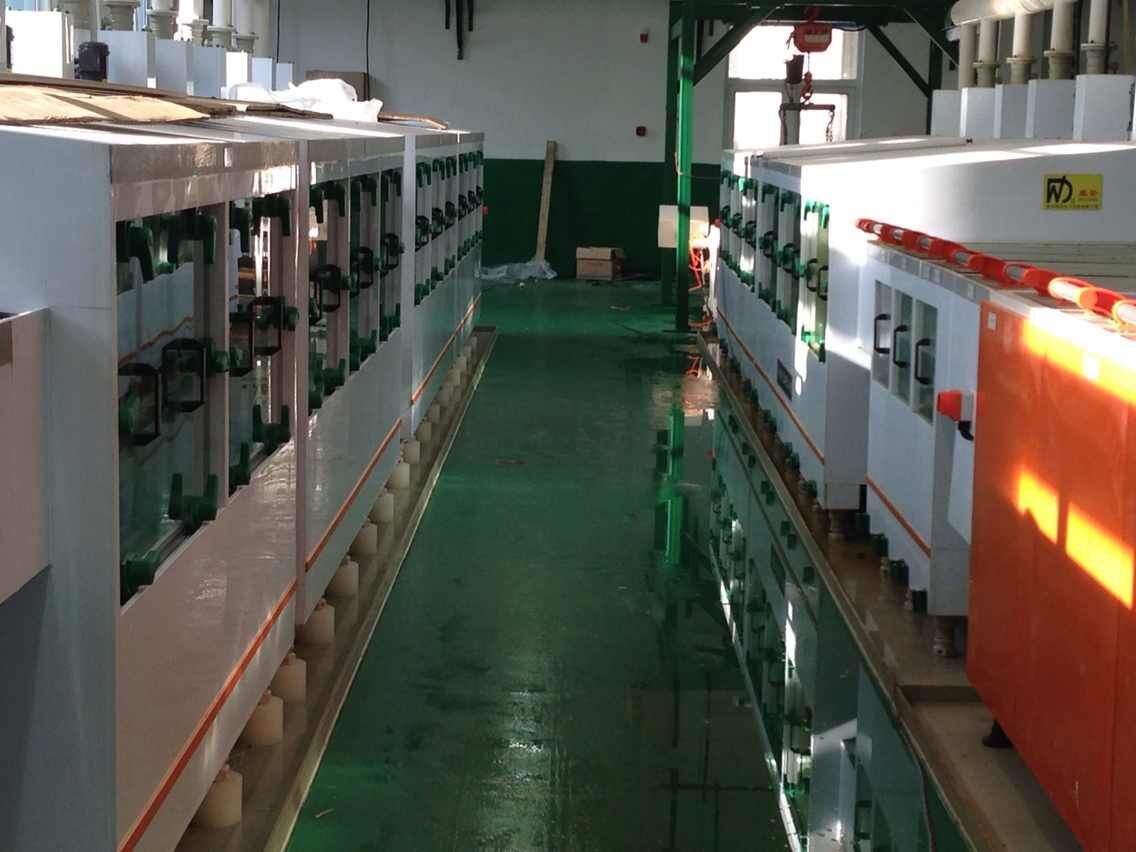 Continuous Horizontal Glass Etching Line