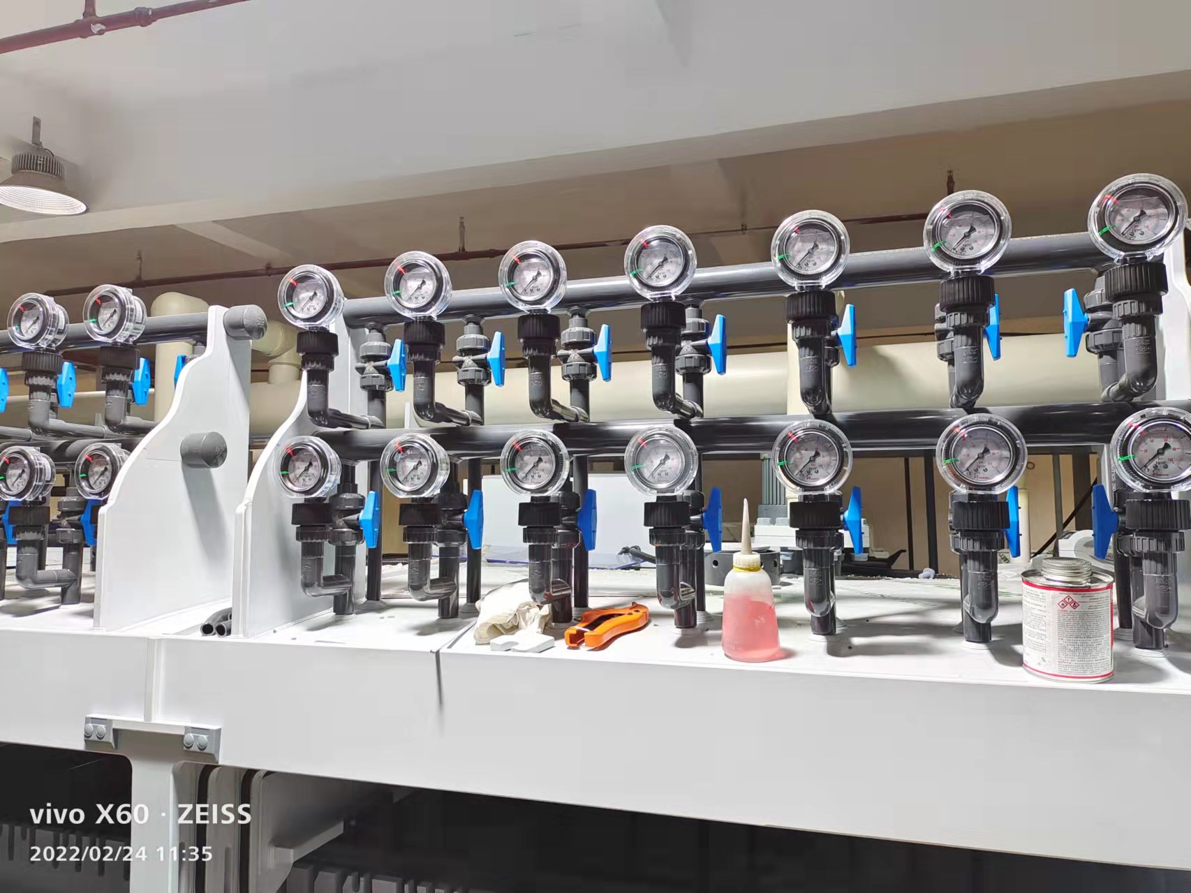 Continuous Vertical Glass Etching Line