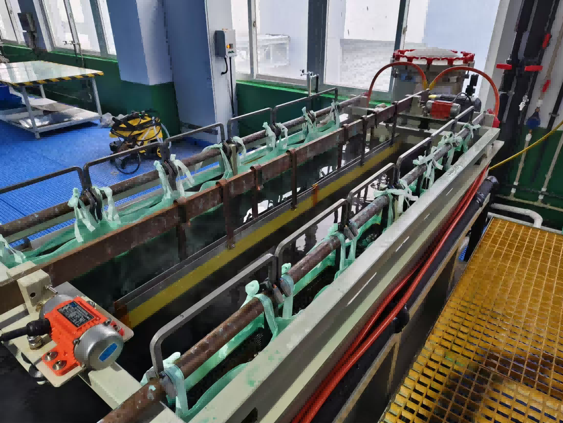 Nickel plating equipment production line