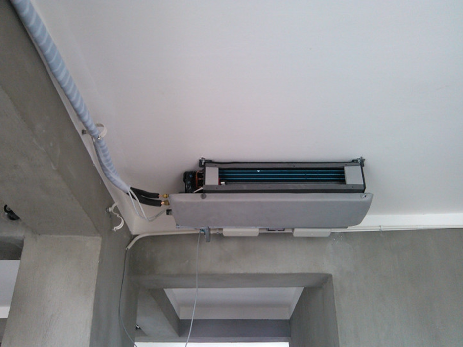 施工内容：东西湖多联机安装