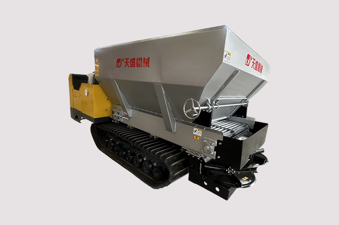 Tiansheng Machinery 2FZGB-3LD series crawler self-propelled fertilizer spreader