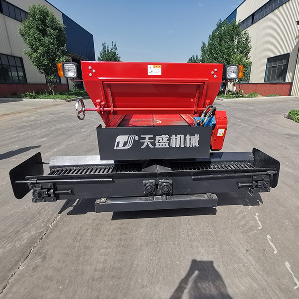 Tiansheng 2FZGB series tracked self-propelled manure spreader, Dragon Fruit manure spreader