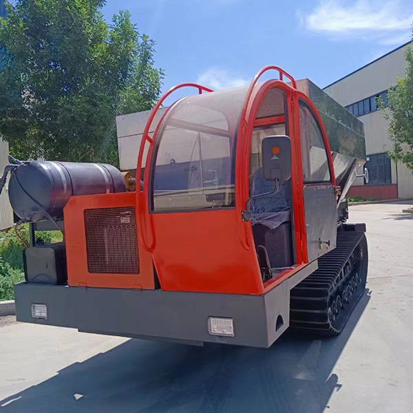 Tiansheng Mechanical Crawler Self-propelled Fertilizer Spreader 2FZGB-8