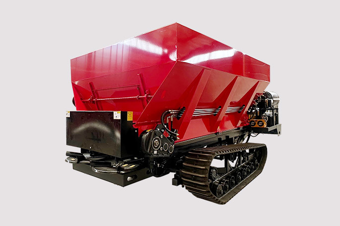 Tiansheng Machinery 2FZGB-5LD series crawler self-propelled fertilizer spreader