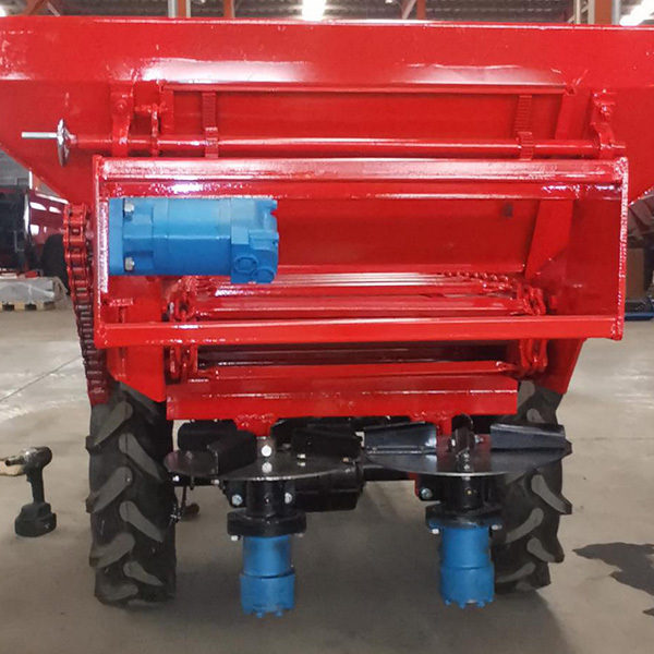 2FZGB-1SL three-wheeled self-propelled manure spreader, greenhouse fertilizer spreader