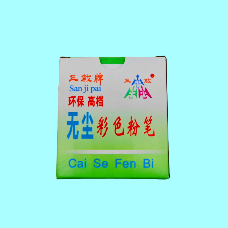 三戟牌彩色粉笔（50支）