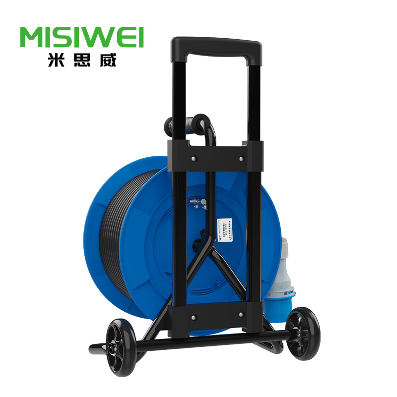 米思威 250V工业双插座双漏电电缆盘M8A07