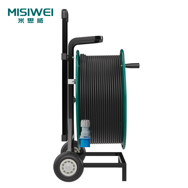 米思威 250V工业双插座双漏电电缆盘M8G07
