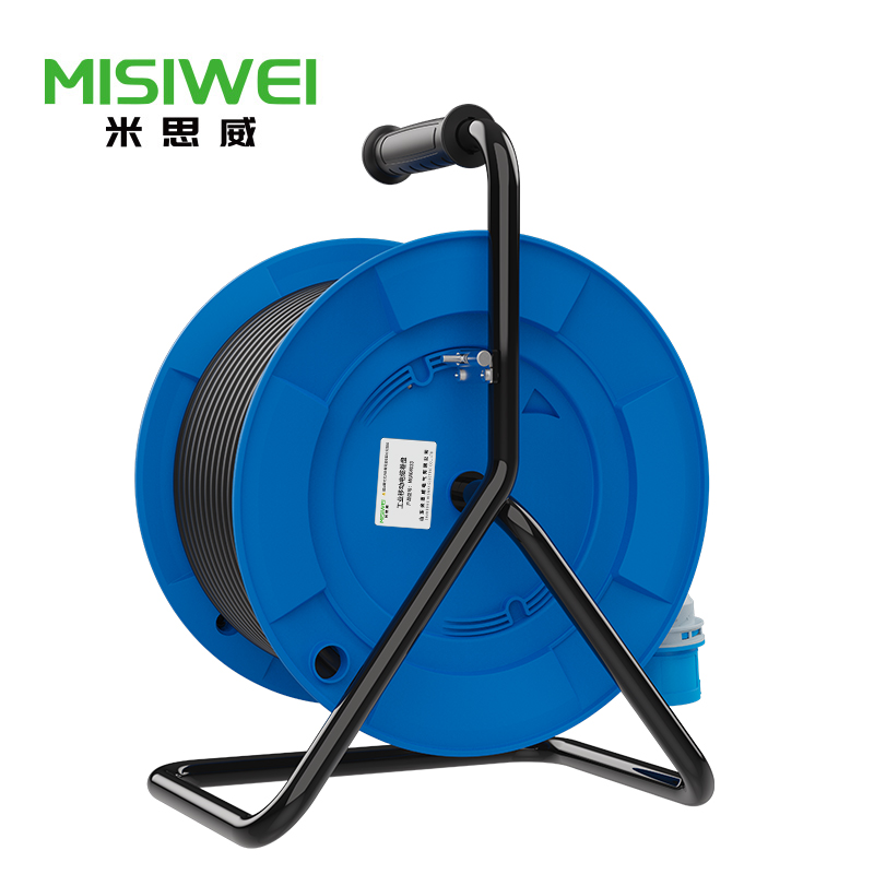 米思威 250V工业双插座双漏电电缆盘F6A07