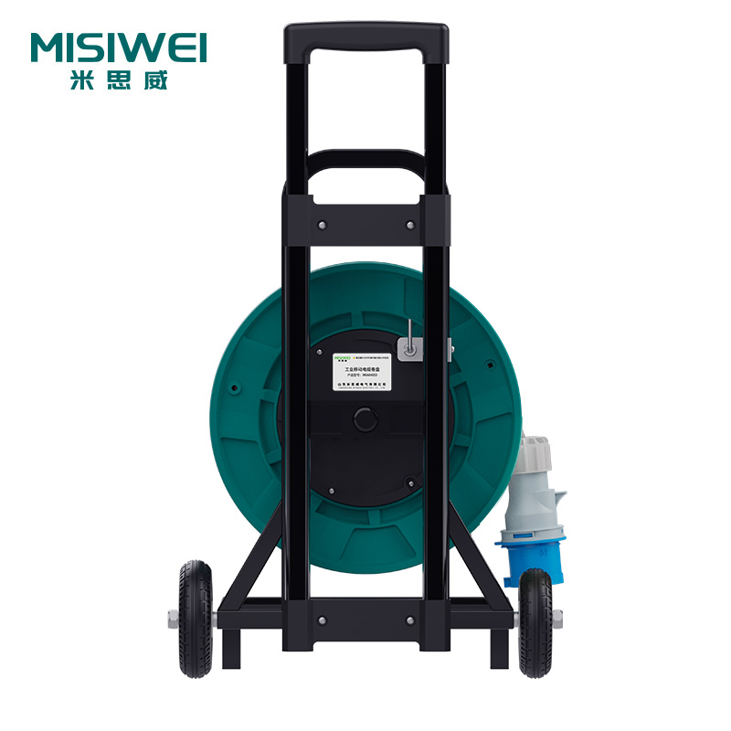 米思威 250V工业双插座双漏电电缆盘M8C07