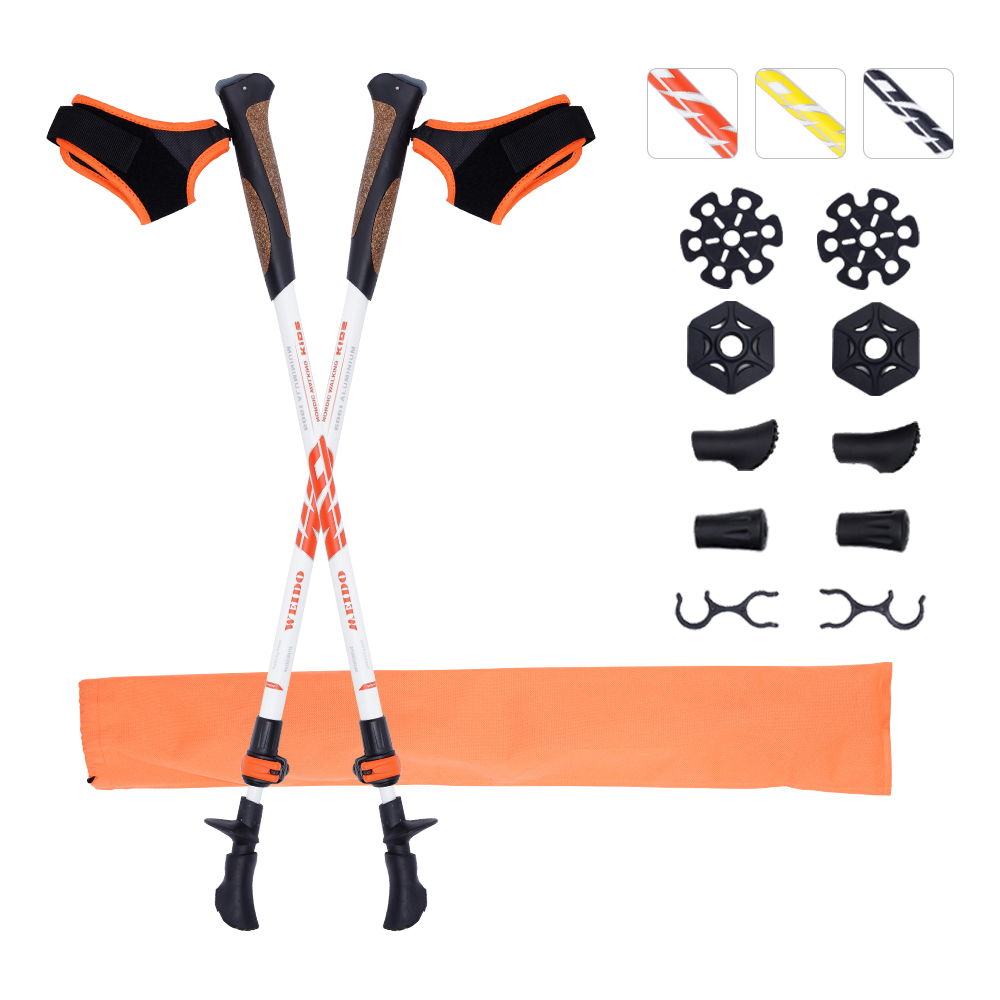 儿童徒步杖 外锁