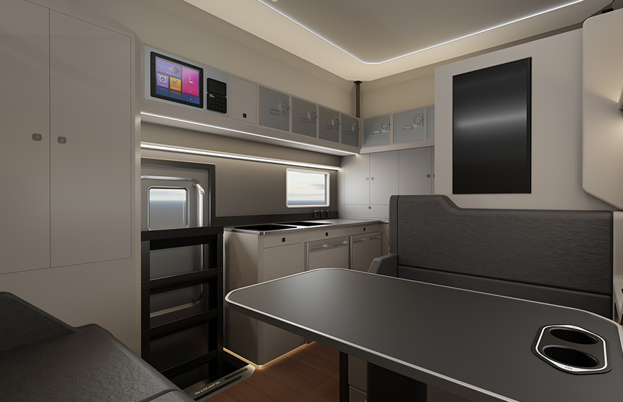 自行式房车-高机动