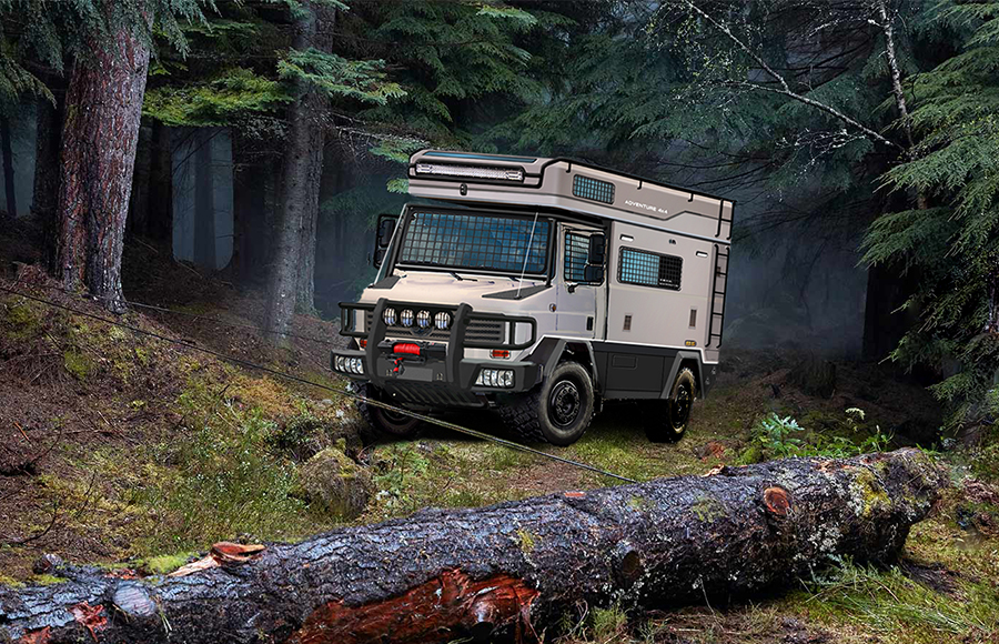 自行式房车-高机动