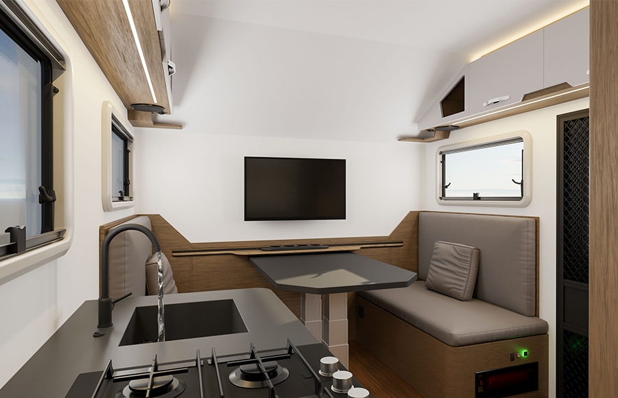 越野拖挂房车-GX17