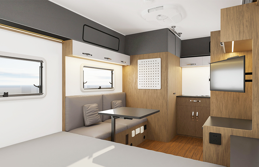 越野拖挂房车-GX13