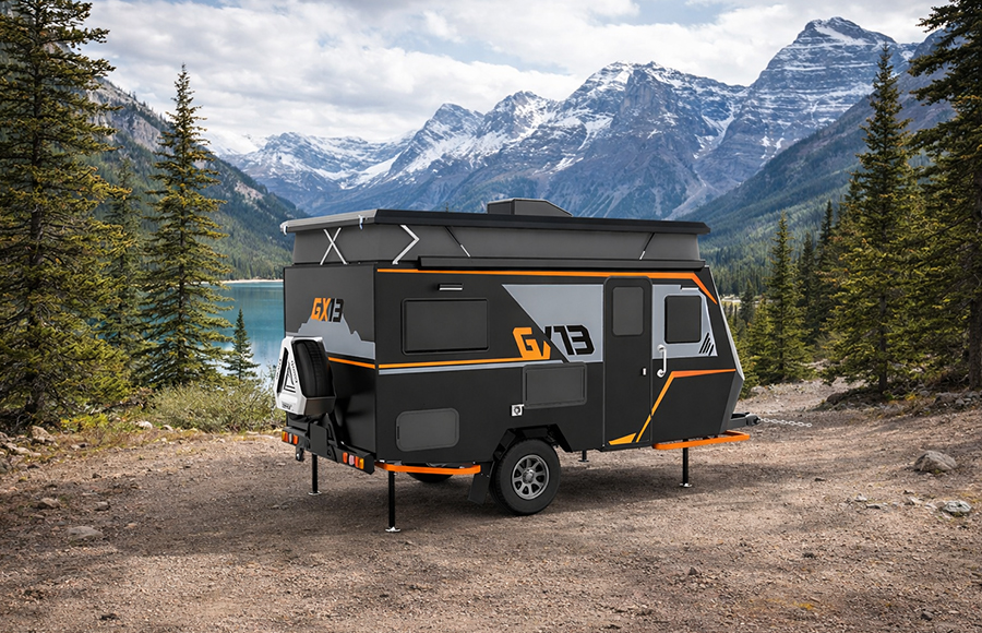 越野拖挂房车-GX13