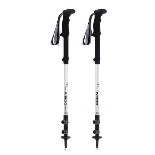 登山杖外锁50%碳3K方格布