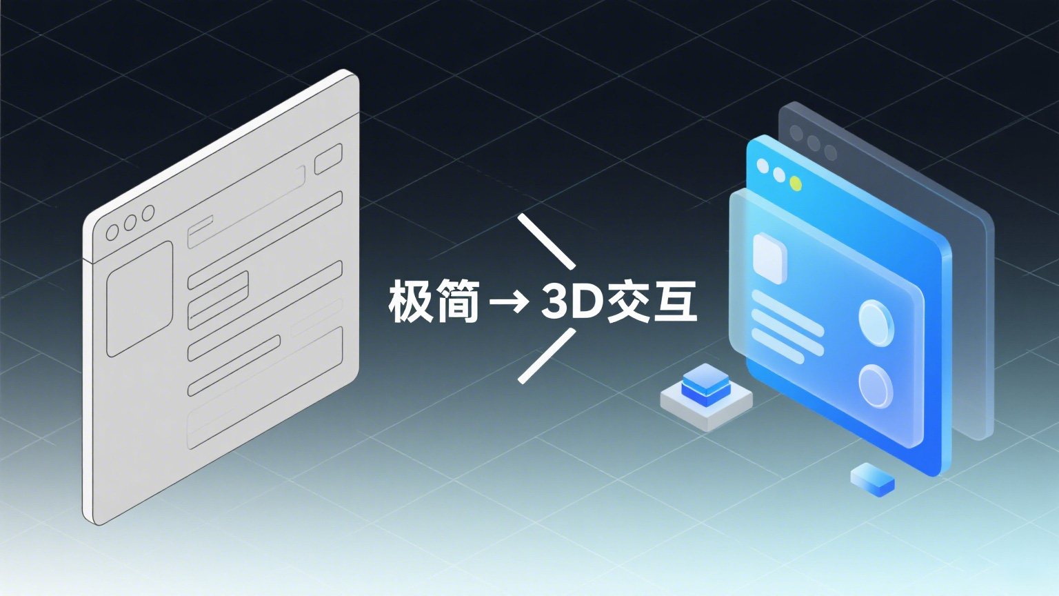 2025 年网站设计趋势：从极简到 3D 交互的 7 大转变