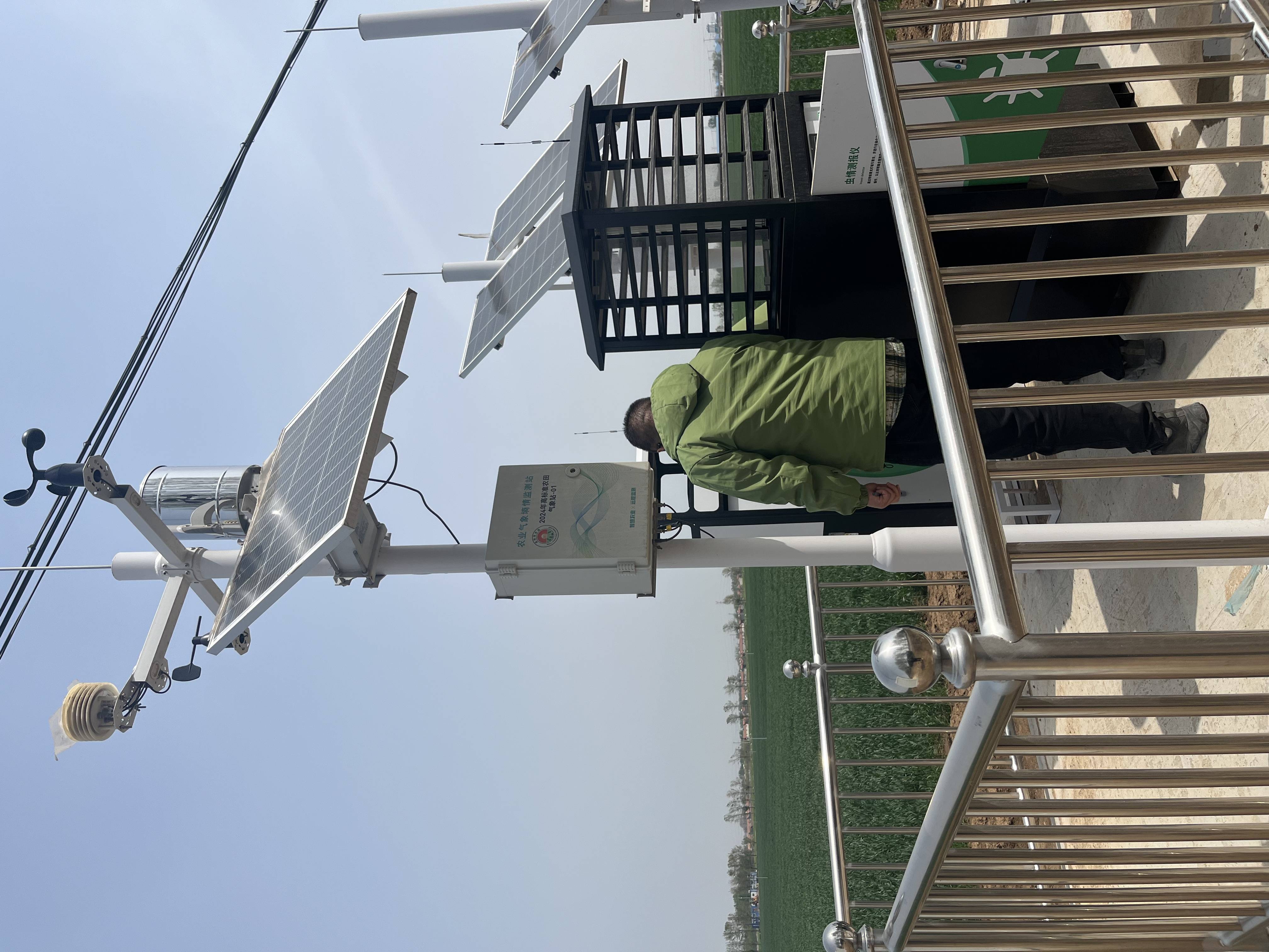  潍坊-高标准农田-田间监测点-四情监测设备-田间气象站