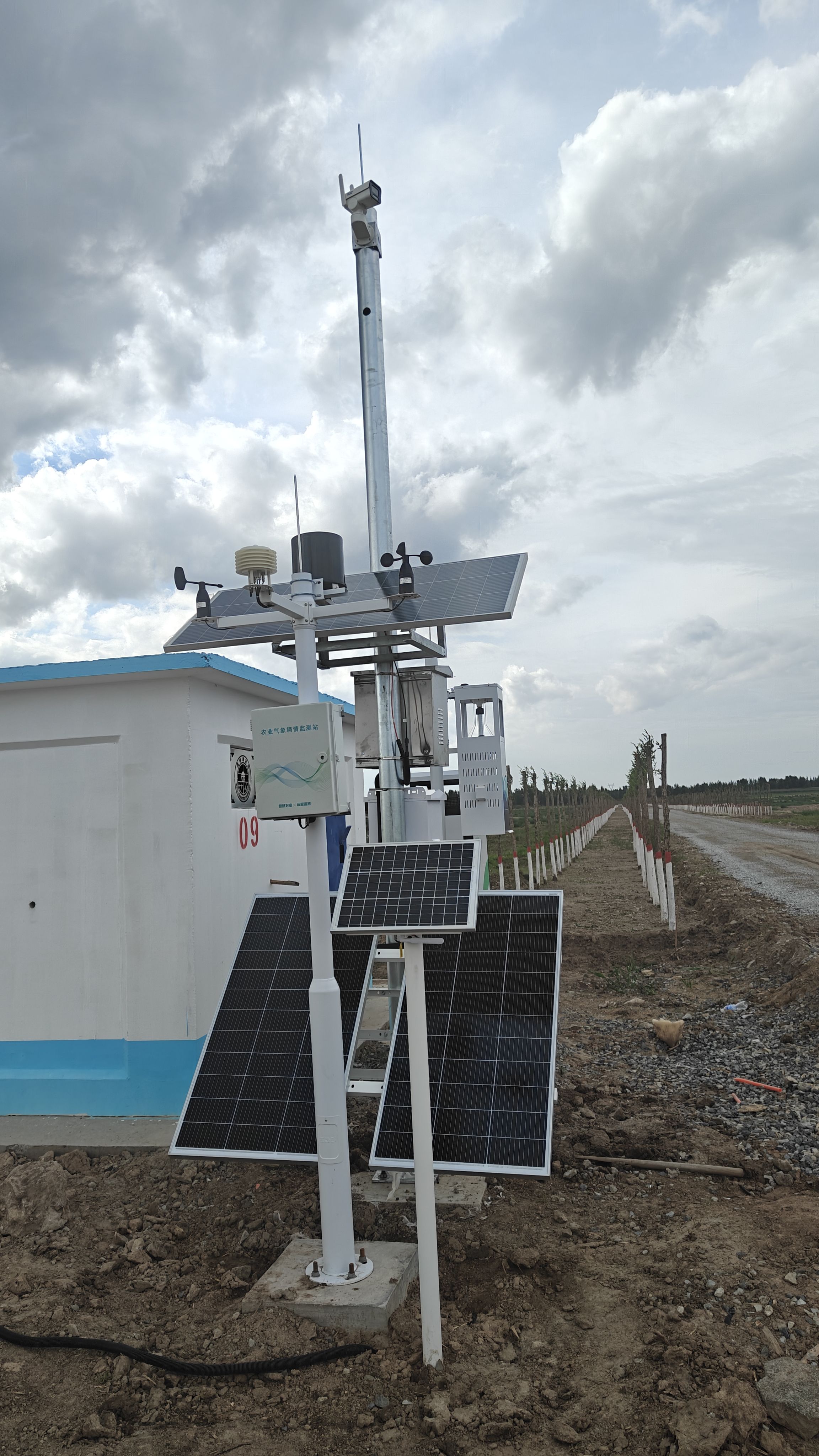 众禾慧农-内蒙古通辽-智慧农业-高标准农田-田间监测点-四情监测设备-田间气象站