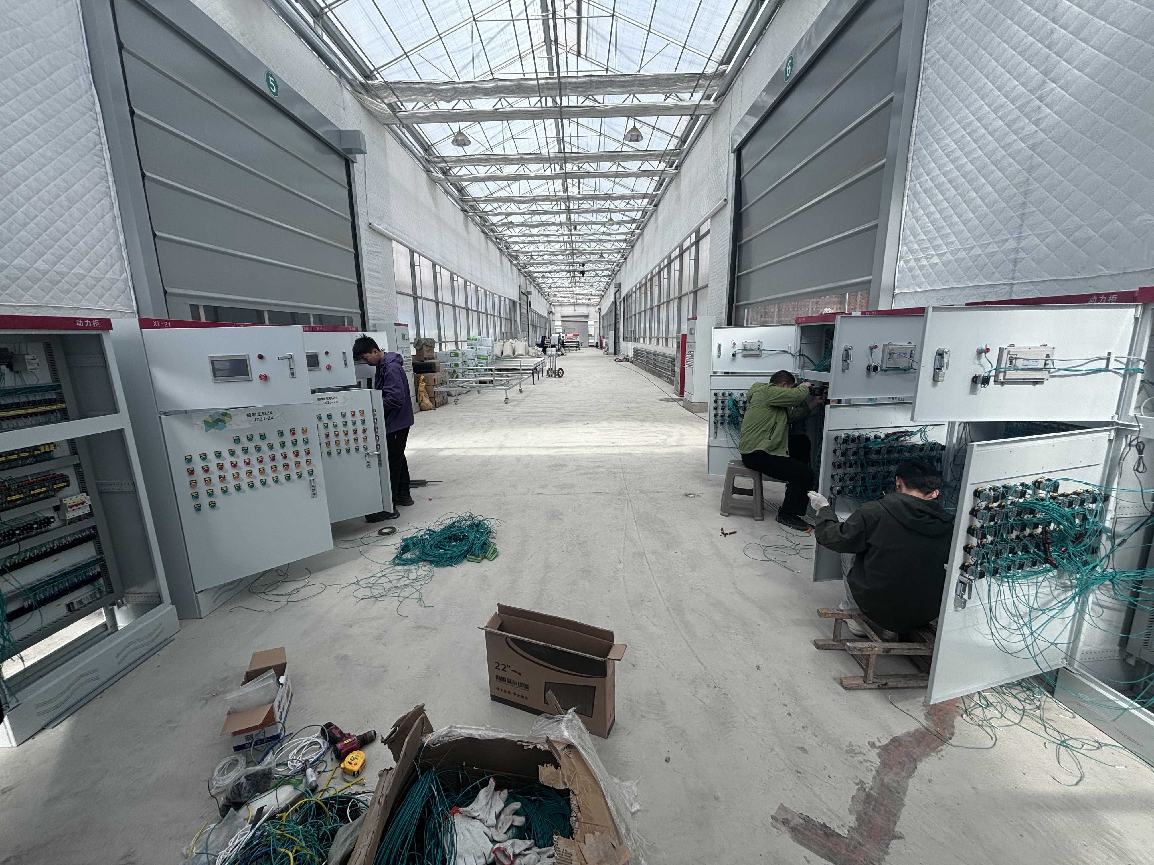 内蒙古通辽-智慧农业-数字大棚-温室自动化控制-智能温室控制柜