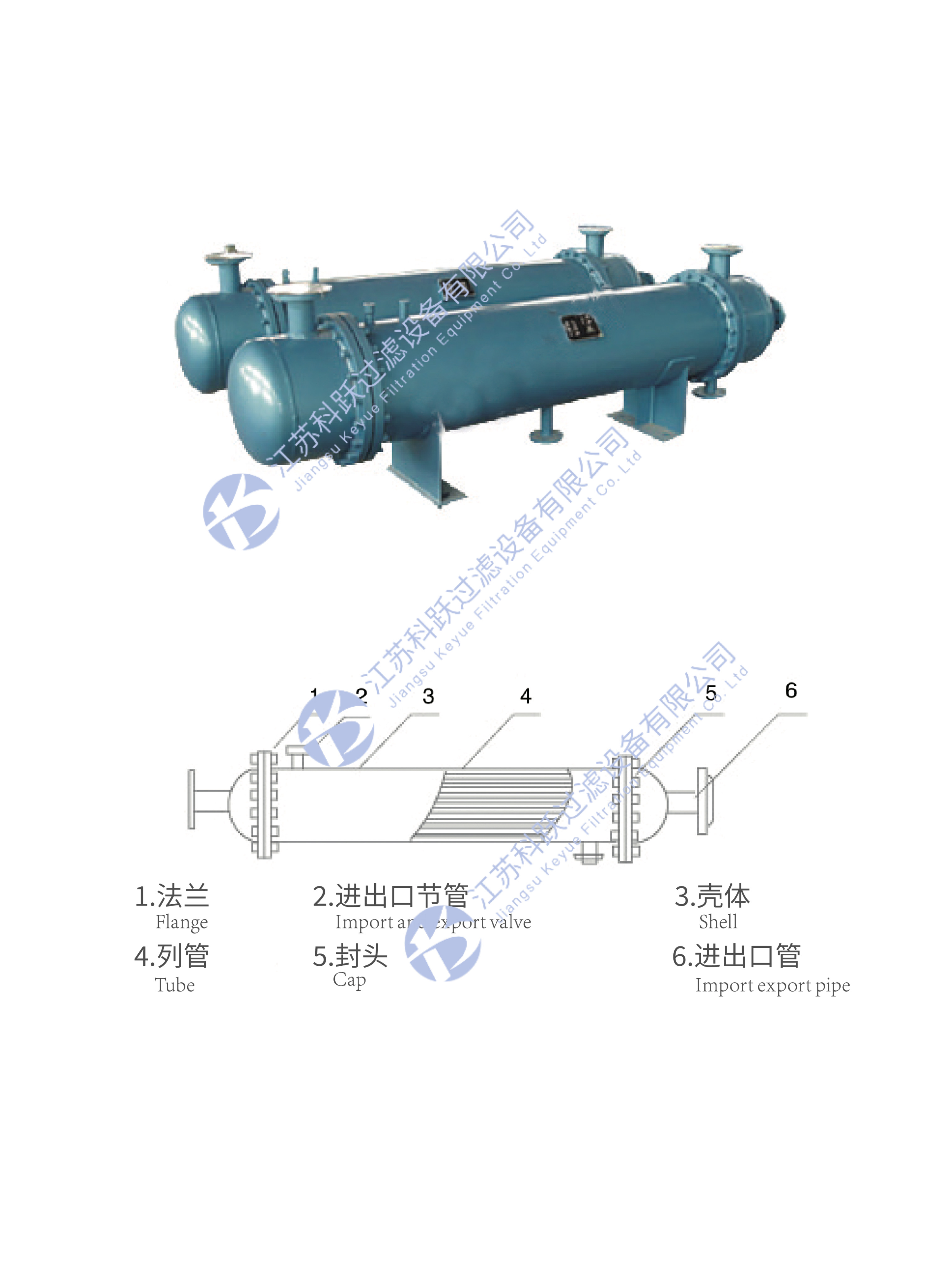 KYW列管换热器