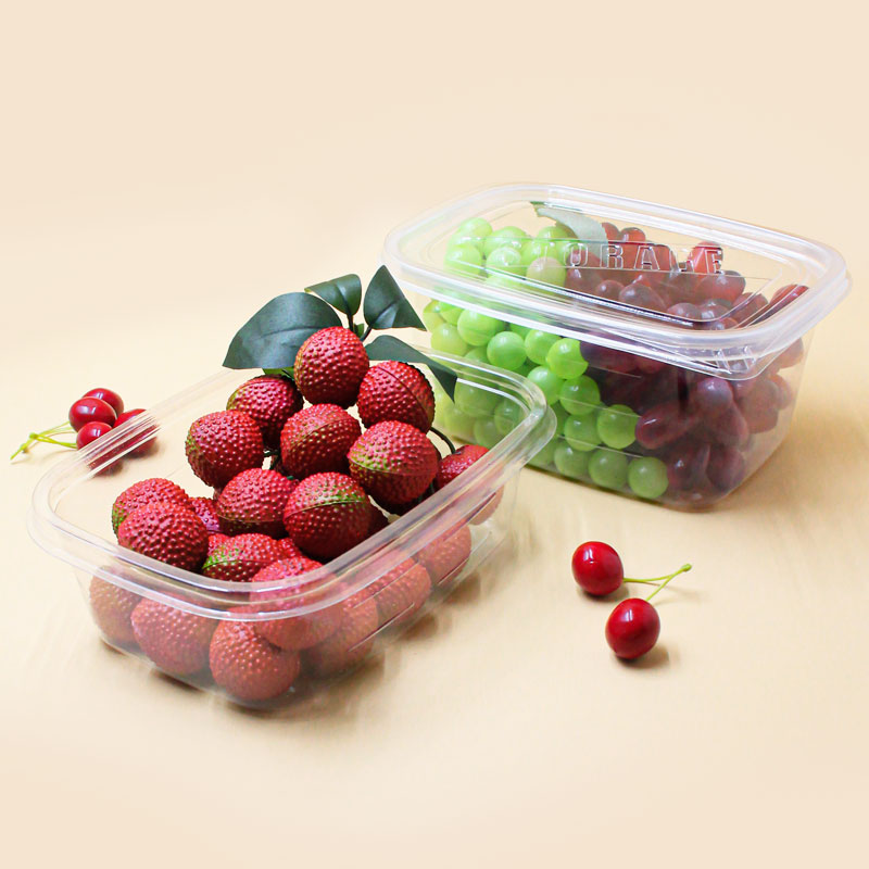 Clear Fruit Packaging Boxes