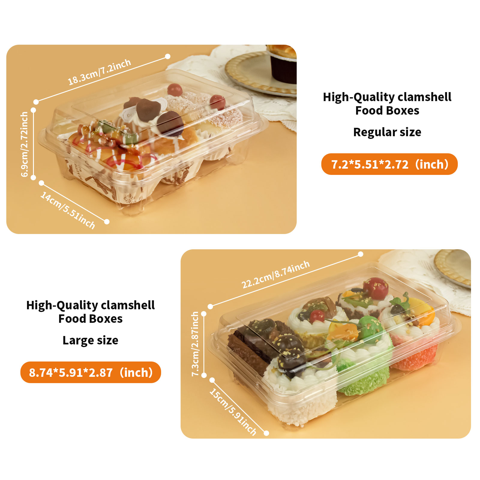 Clamshell Food Containers 