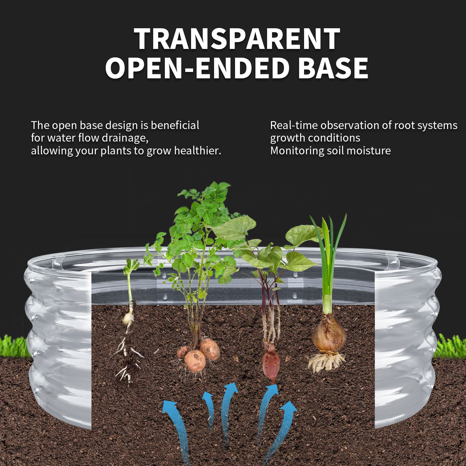 Garden Bed Made of Plastic
