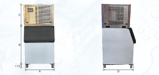 Ice Hockey Machine Air cooled Closed B Series 200kg-750kg