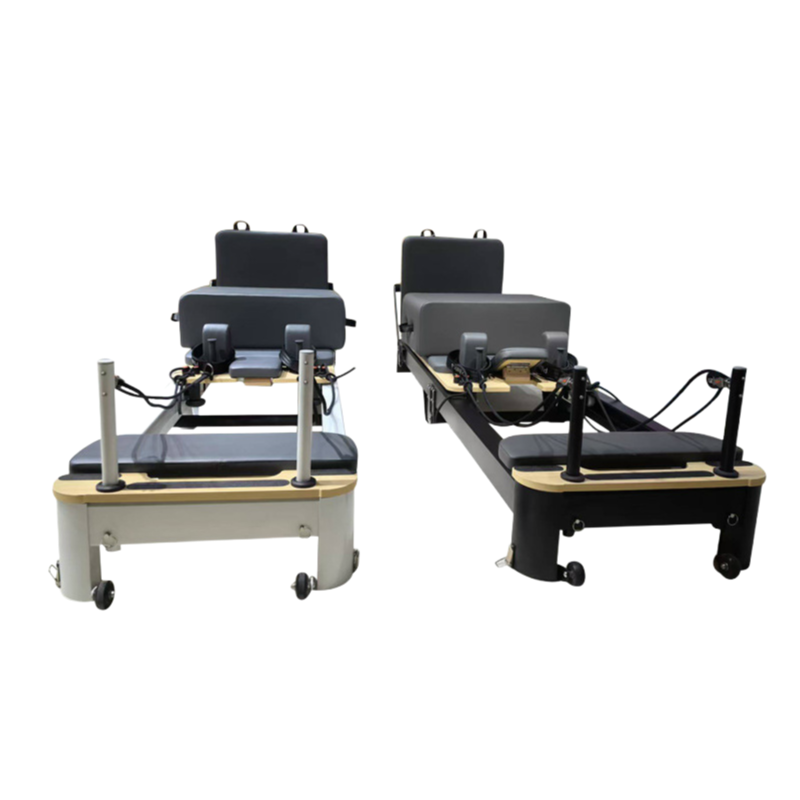 HT-PL625 FOLDABLE ALUMINIUM ALLOY PILATES REFORMER