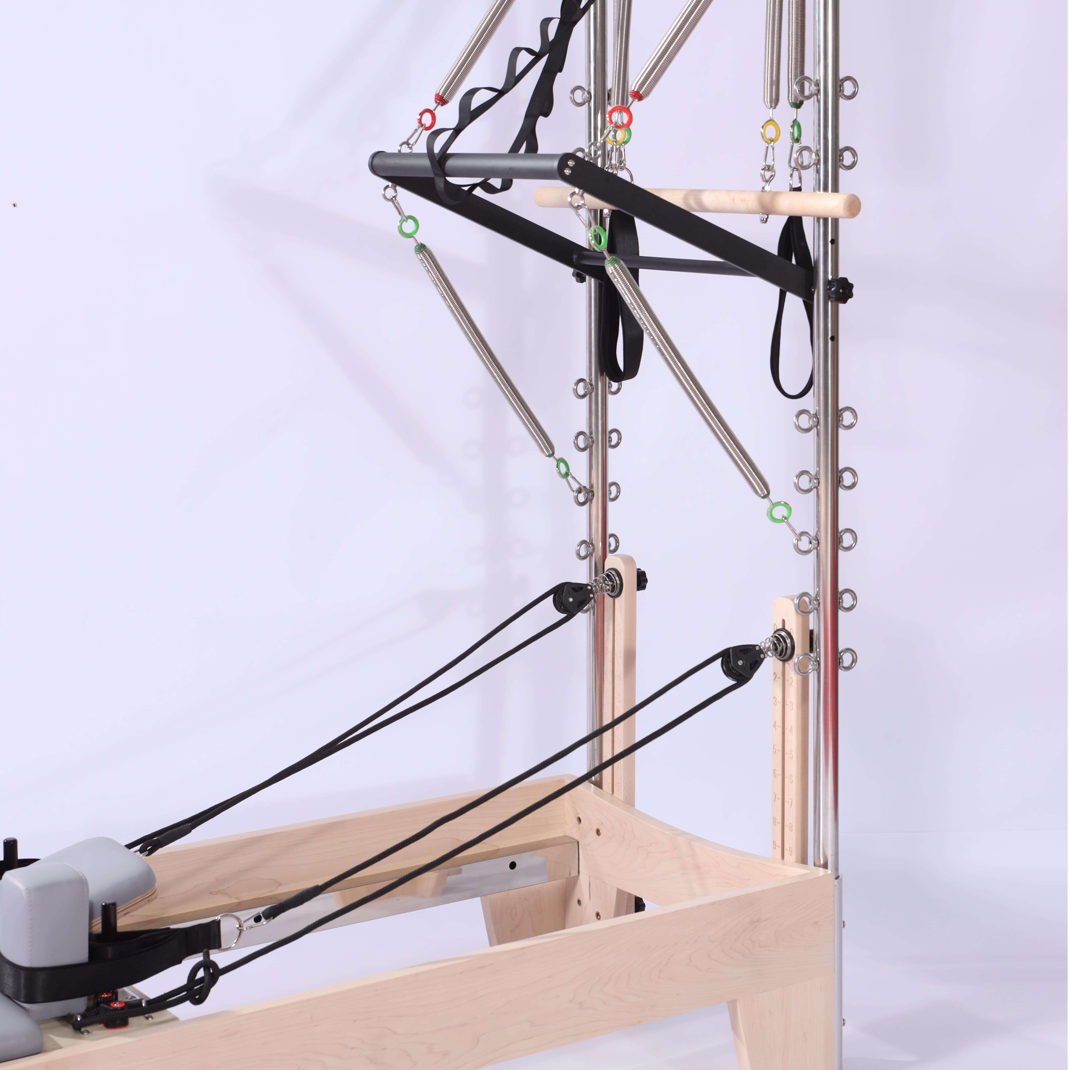 HT-PL602A MAPLE WOOD HALF TRAPEZE PILATES REFORMER
