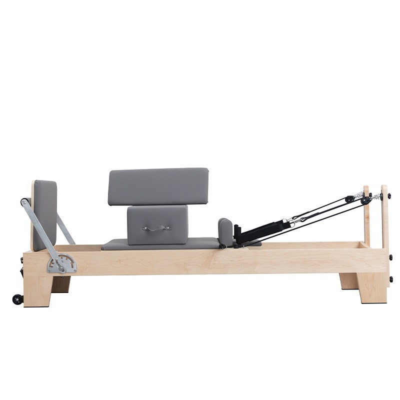 HT-PL601A MAPLE WOOD PILATES REFORMER