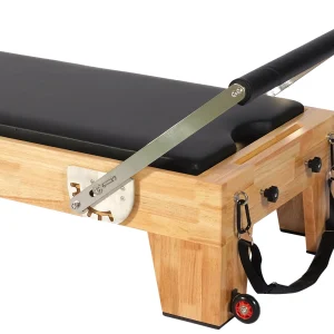 HT-PL602B OAK WOOD HALF TRAPEZE PILATES REFORMER