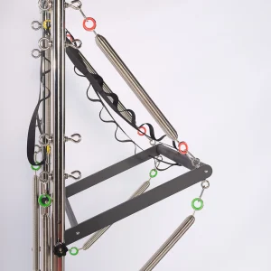 HT-PL602B OAK WOOD HALF TRAPEZE PILATES REFORMER