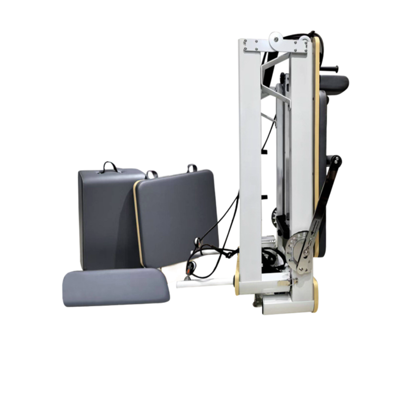 HT-PL625 FOLDABLE ALUMINIUM ALLOY PILATES REFORMER