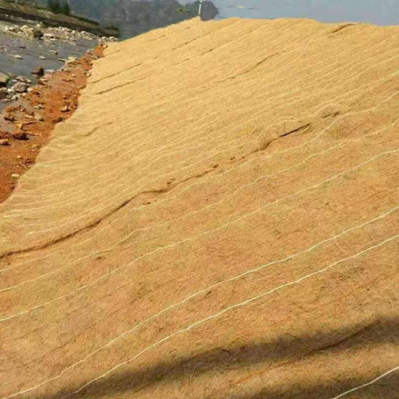 Coconut Fiber Blanket Coir Blanket for Slope Protection and Erosion Control