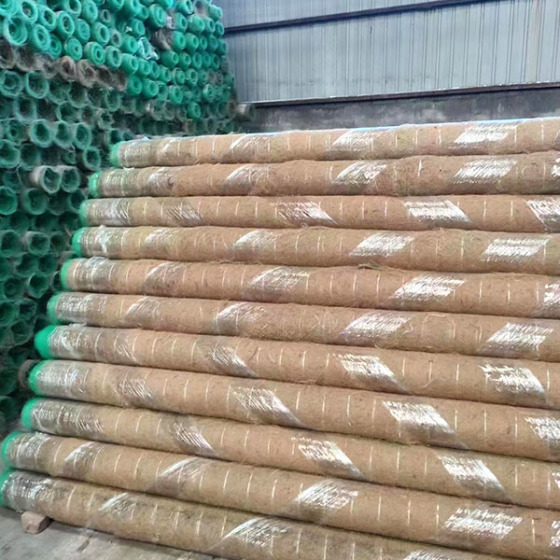 Coconut Fiber Blanket Coir Blanket for Slope Protection and Erosion Control
