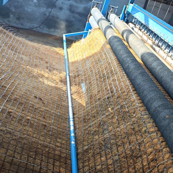 Coconut Fiber Blanket Coir Blanket for Slope Protection and Erosion Control