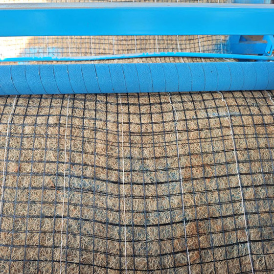 Coconut Fiber Blanket for Slope Protection and Erosion Control Coconut Fiber Mat