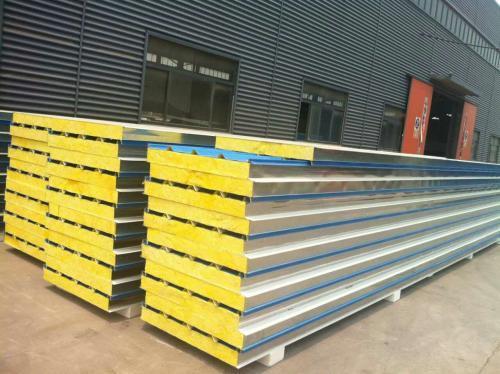 岩棉、玻璃丝棉彩钢复合板