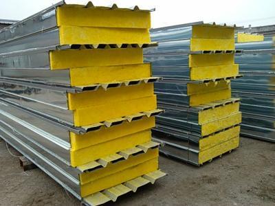 岩棉、玻璃丝棉彩钢复合板