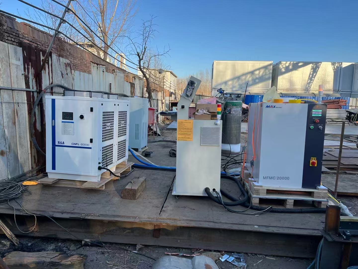 地轨式龙门激光切割机20000W