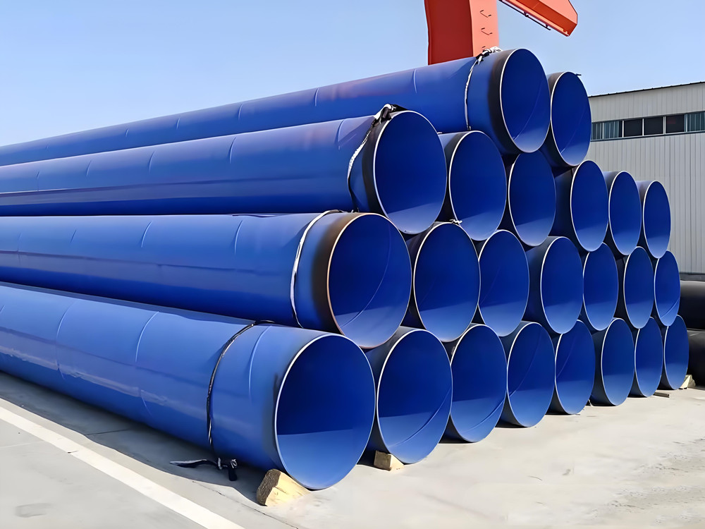 Anti-corrosion coating workshop for steel pipe