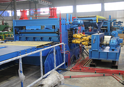 涵洞波纹板生产线